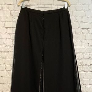 JCPenny Black Wide Leg Palazzo Pant